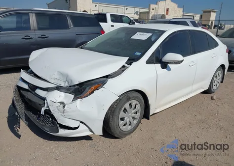 2022 Toyota Corolla L из США, поврежденный, VIN 5YFDPMAE4NP346869